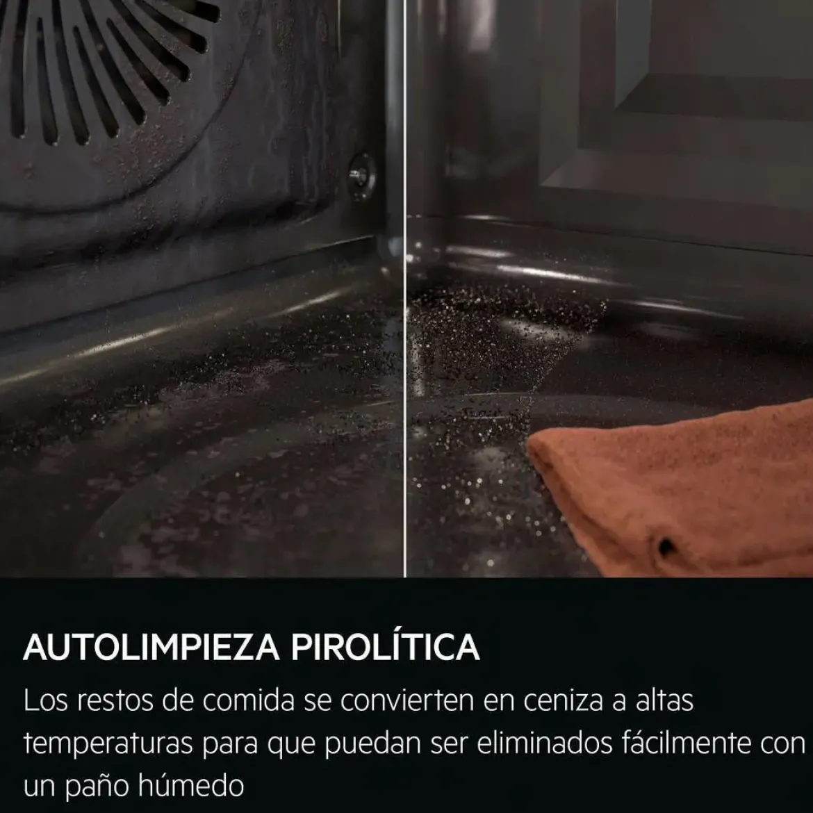 Horno AEG pirolítico inox 72L A++ TUSP8435M