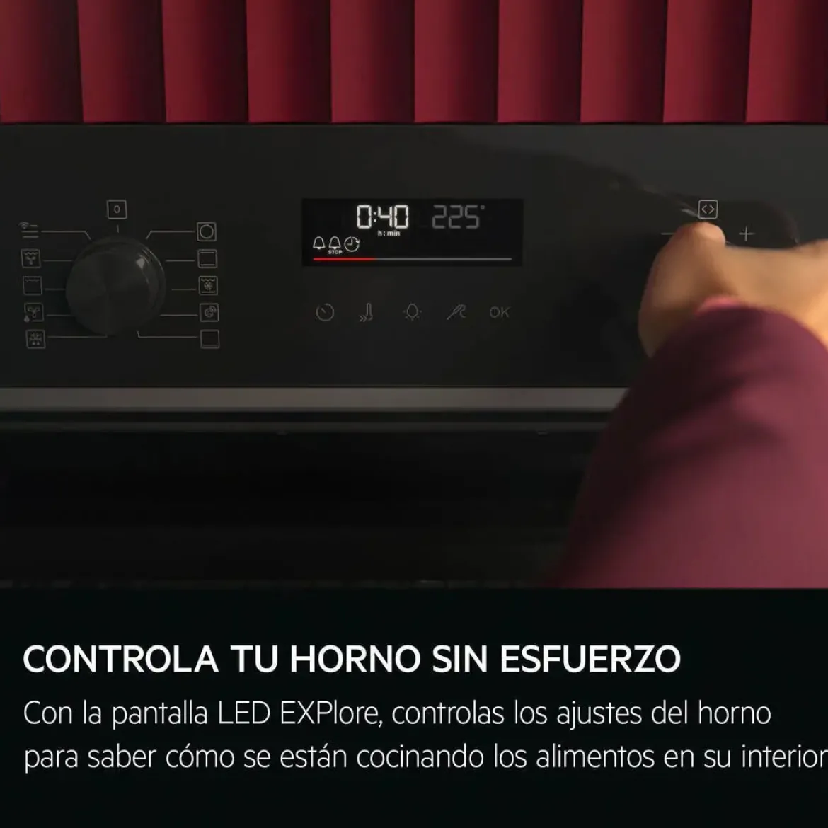 Horno AEG pirolítico inox 72L A++ TUSP8435M