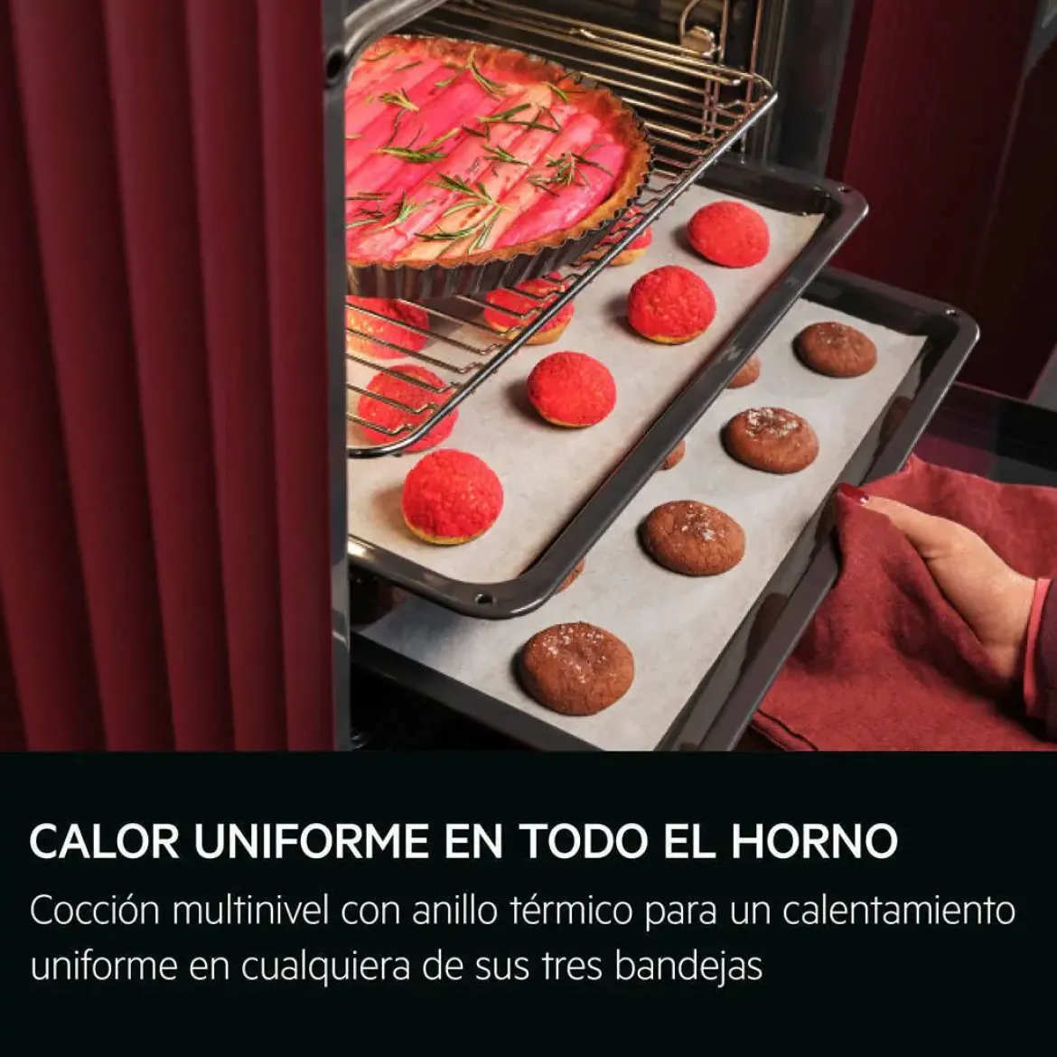 Horno AEG pirolítico inox 72L A++ TUSP8435M