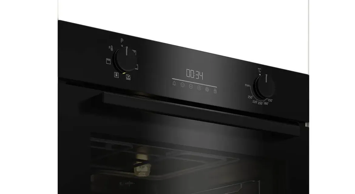 Horno BEKO Multifunción 72L Negro AeroPerfect BCBIE17300KSB