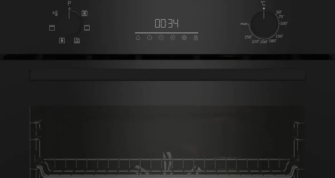 Horno BEKO Multifunción 72L Negro AeroPerfect BCBIE17300KSB