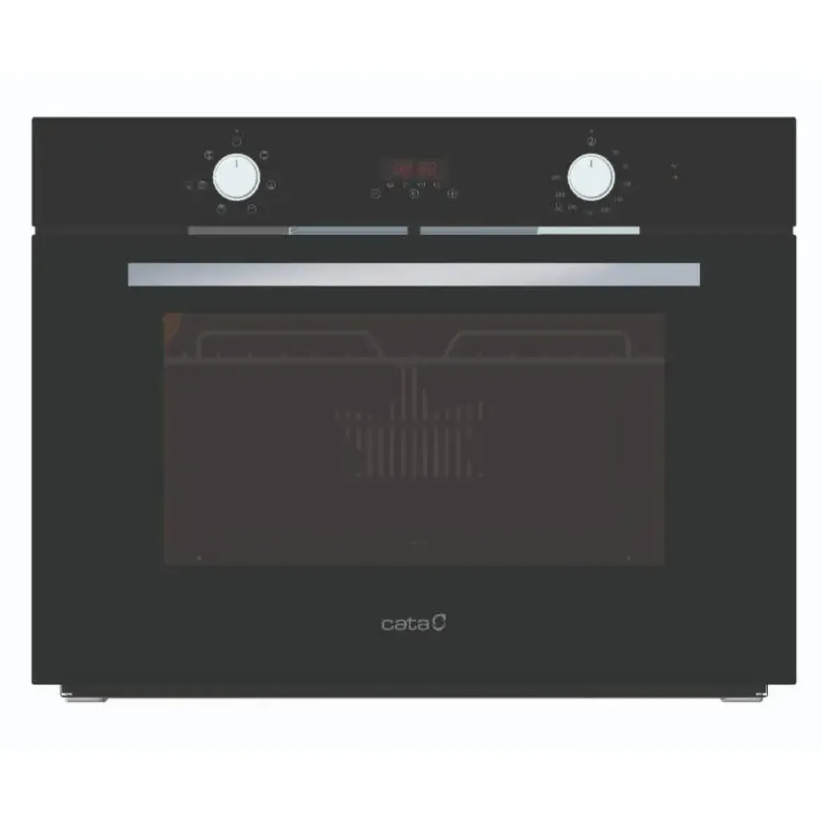 Horno Cata Multifunción Cristal Negro 45cm Guía Telescópica MD 5007 WH 07003004