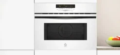 Horno Compacto Balay Cristal Negro con Microondas 45 cm 3CW5179B3