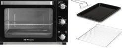 Horno de Sobremesa con Convección y Doble Cristal ORBEGOZO HOT608