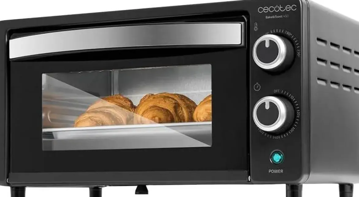 Horno Eléctrico Compacto 10L con Accesorios CECOTEC 3816