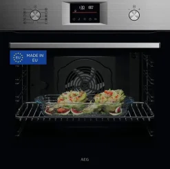 Horno Multifunción AEG Pirolítico Inox Antihuellas A++ GU5PB43FSM