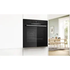 Horno Multifunción Bosch Pirolítico Air Fry Negro HBA171EB2