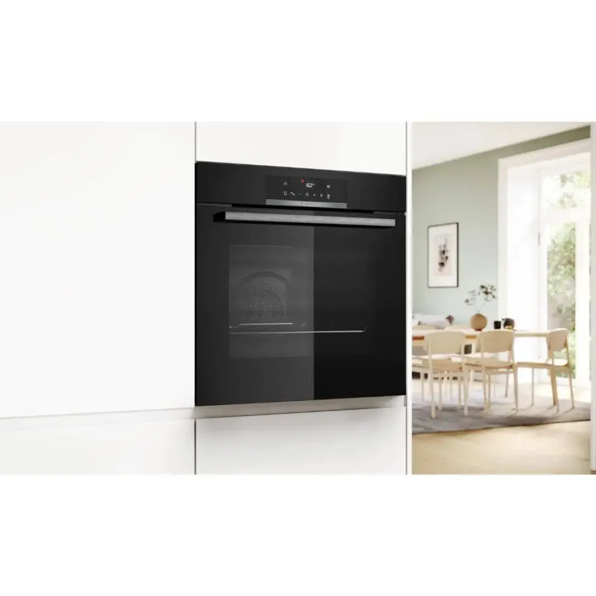 Horno Multifunción Bosch Pirolítico Air Fry Negro HBA171EB2