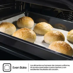 Horno Multifunción Hisense 77L Hidrolítico Inox BI62216AXE2