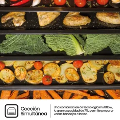 Horno Multifunción Hisense 77L Hidrolítico Inox BI62216AXE2