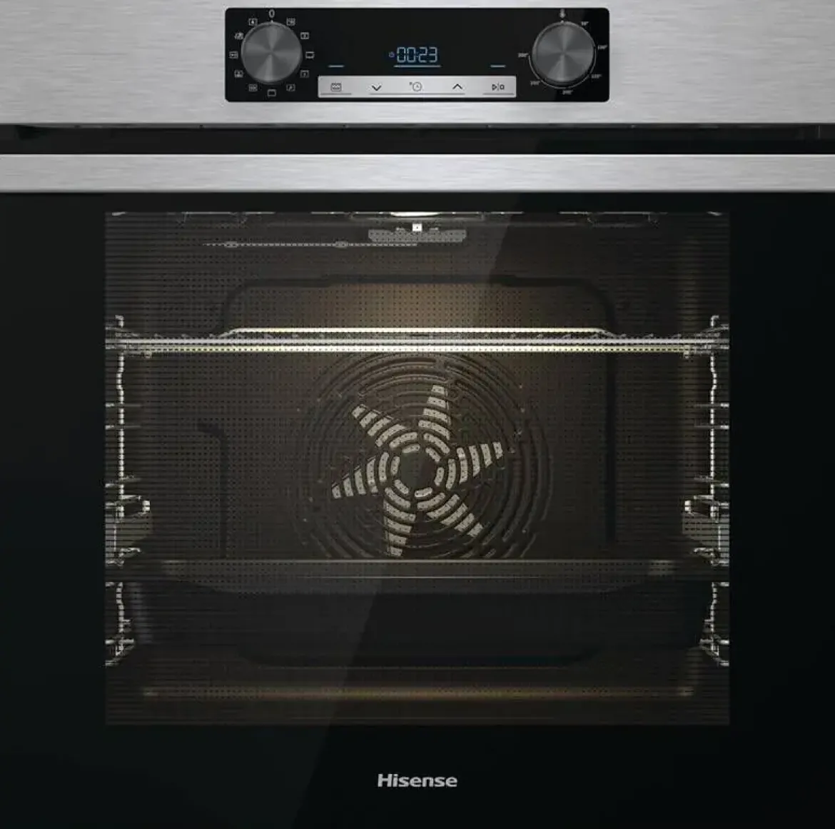 Horno Multifunción Hisense 77L Hidrolítico Inox BI62216AXE2