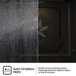 Horno Multifunción Hisense 77L Hidrolítico Inox BI62216AXE2