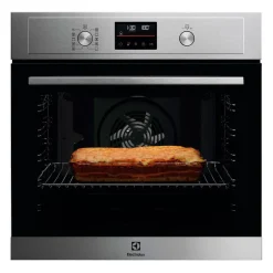 Horno Multifunción Pirolítico Inox con Display LED ELECTROLUX EOF4P56X