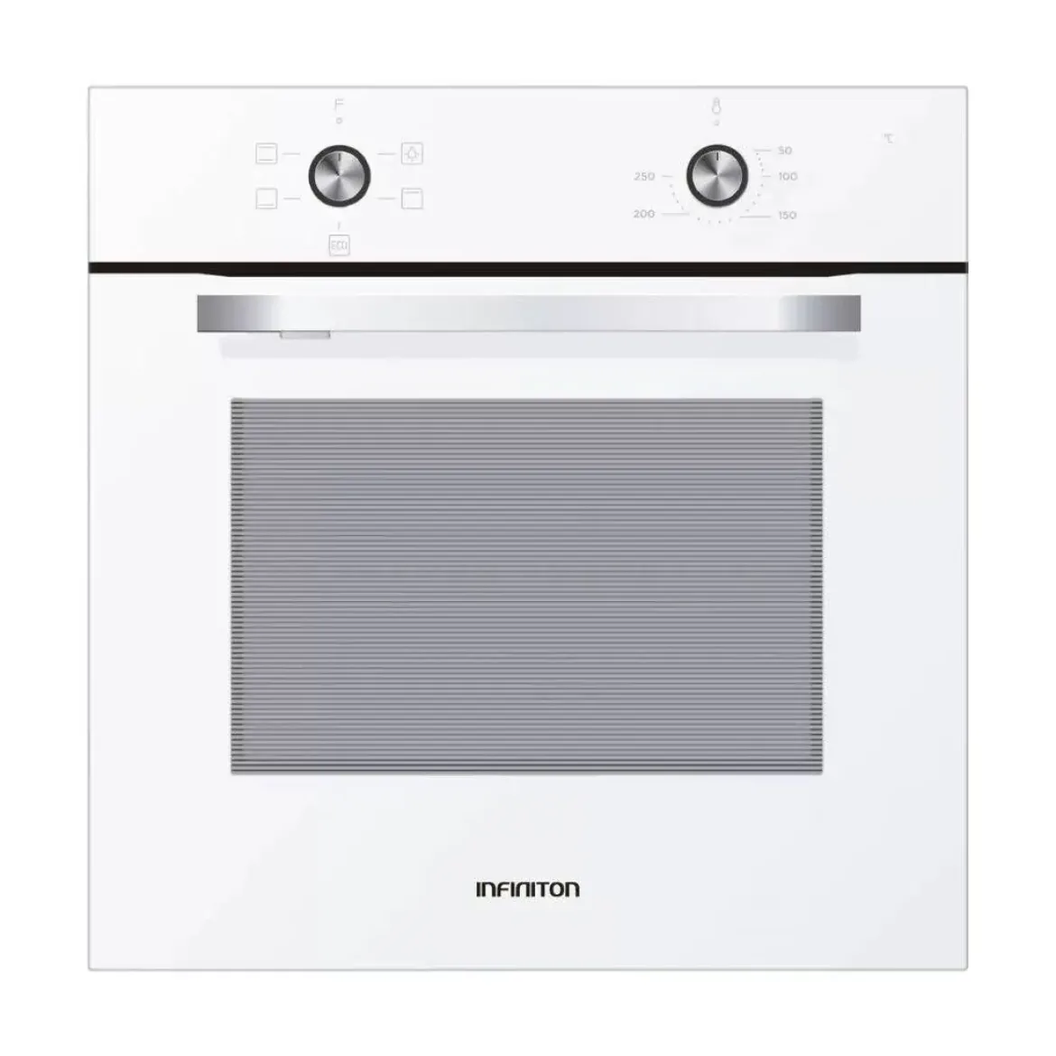 Horno Multifunción Radiación Cristal Blanco 70 L A INFINITON WF470