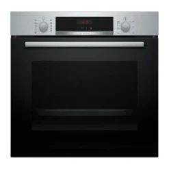 Horno pirolítico Bosch 71L cristal negro inox A HBA574ES3
