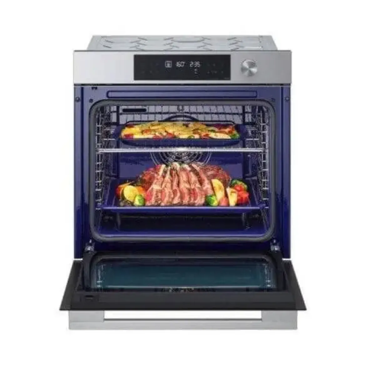 Horno pirolítico multifunción LG AirFry 72L inox WS5D7230S