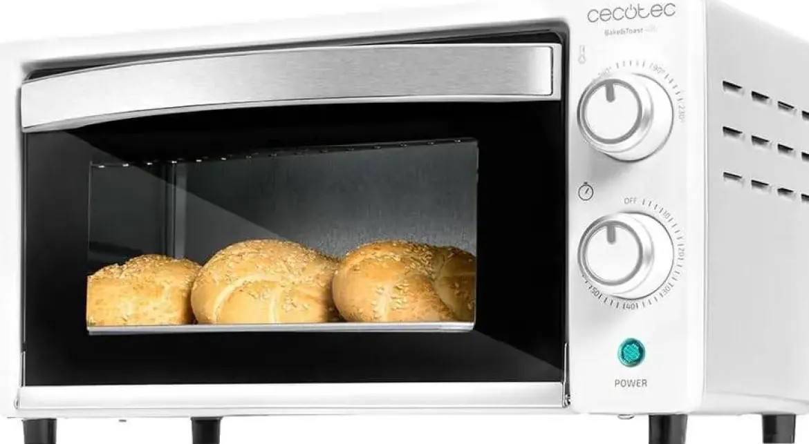 Horno sobremesa CECOTEC10L Bake&Toast 1090 White 03811