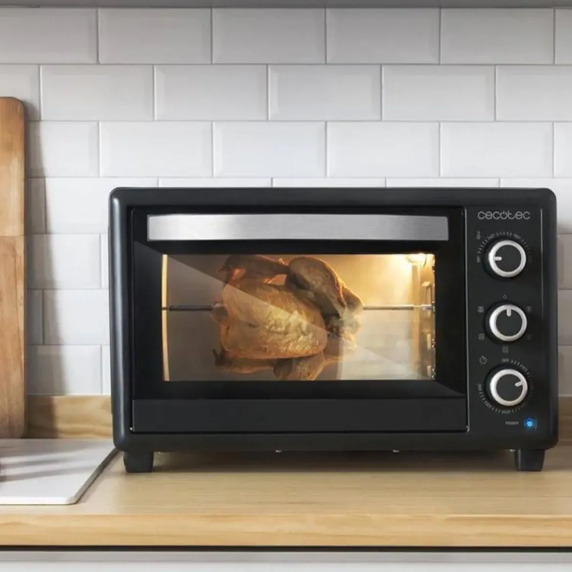 Horno Sobremesa CECOTEC 30 L Bake&Toast 3090 Black Gyro