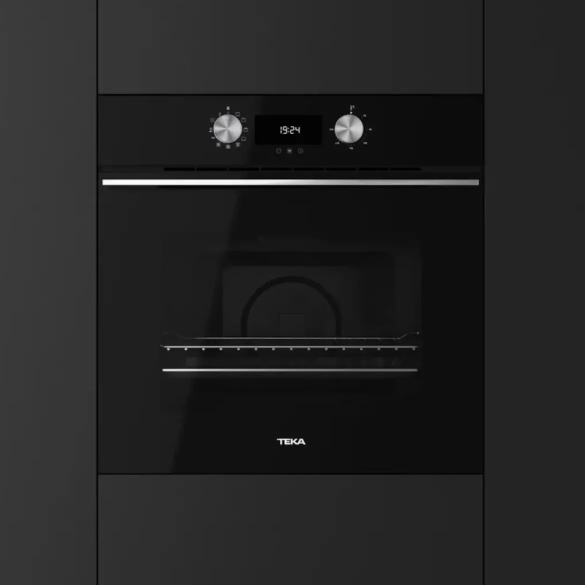 Horno TEKA HLB 8400 Cristal Negro A+ Multifunción 70L 111000005