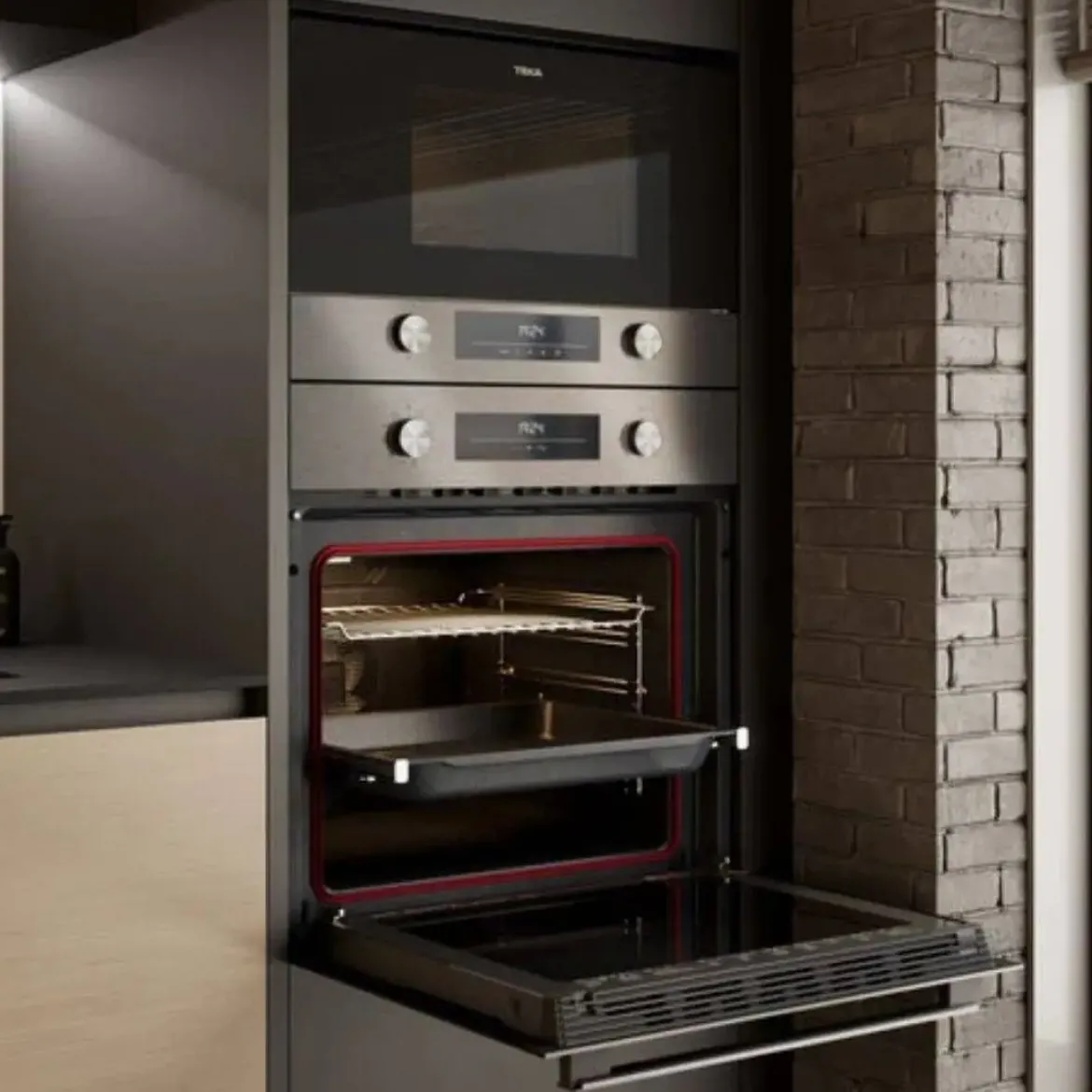 Horno Teka pirolítico HSB 6466 P inox AirFry 71L 111010092