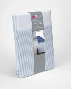 Juego de Sábanas 200 hilos Cama 105 GRETA Azul