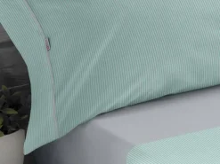 Juego de Sábanas 200 hilos Cama 135/140 GRETA Aqua