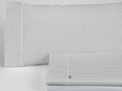 Juego de Sábanas 200 hilos Cama 150 GRETA Perla 2 Almohadas