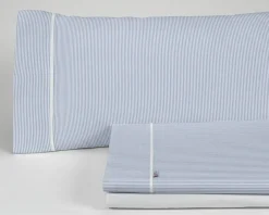 Juego de Sábanas 200 hilos Cama 160 GRETA Azul