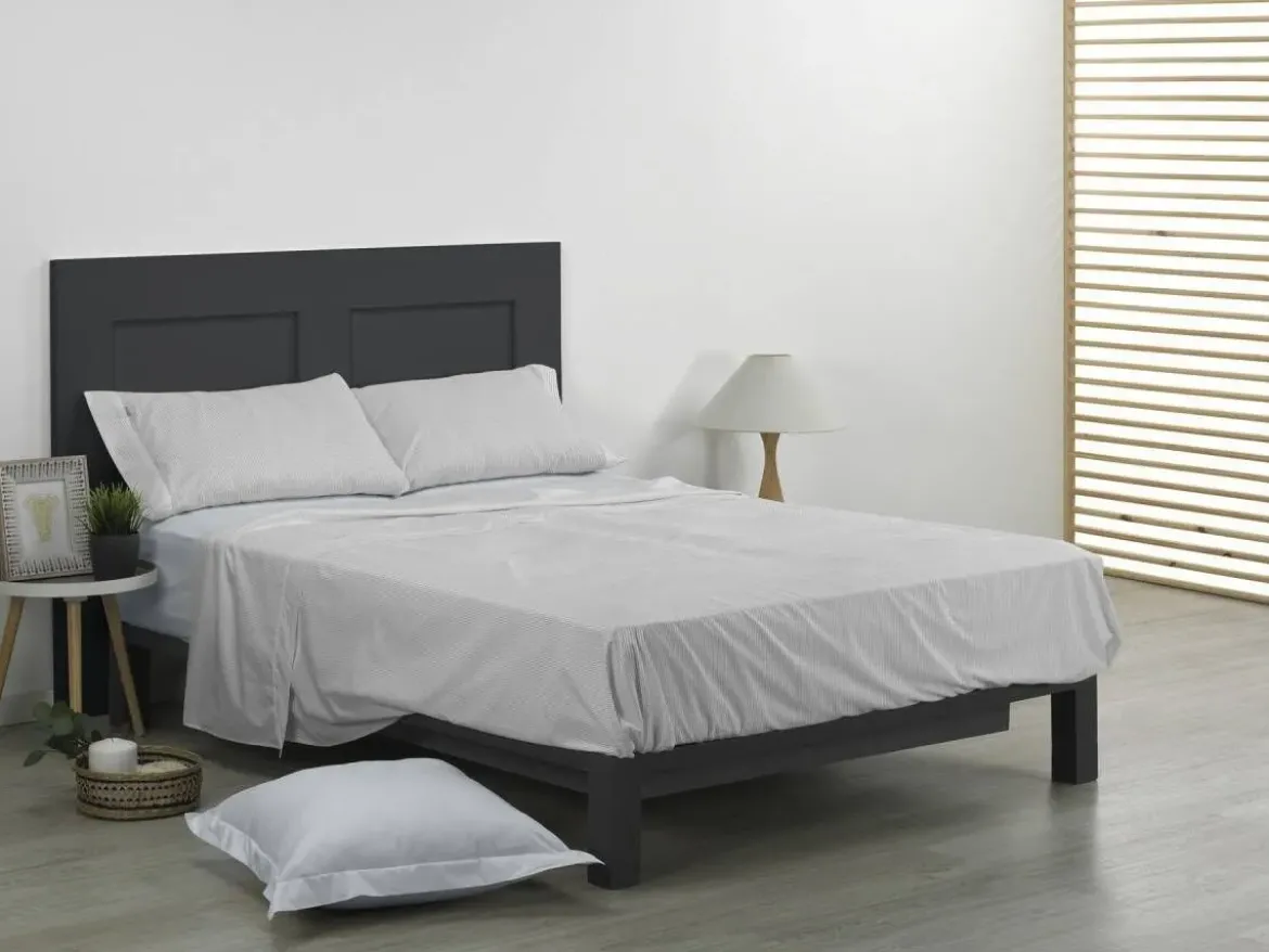 Juego de Sábanas 200 hilos Cama 90 GRETA Perla