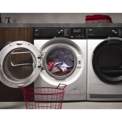 Lavadora AEG 8 Kg 1400 RPM Clase A con Programa MaxWash LFE6D84N4B