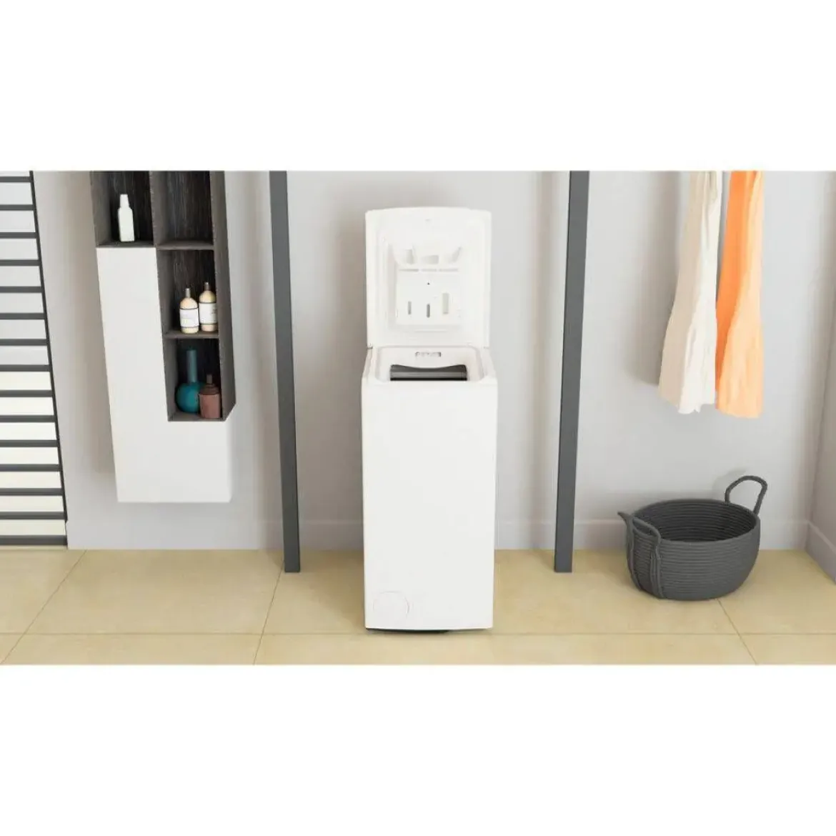 Lavadora de 6 Kg de Carga Superior1000 rpm Clase C WHIRPOOL TDLR6040L