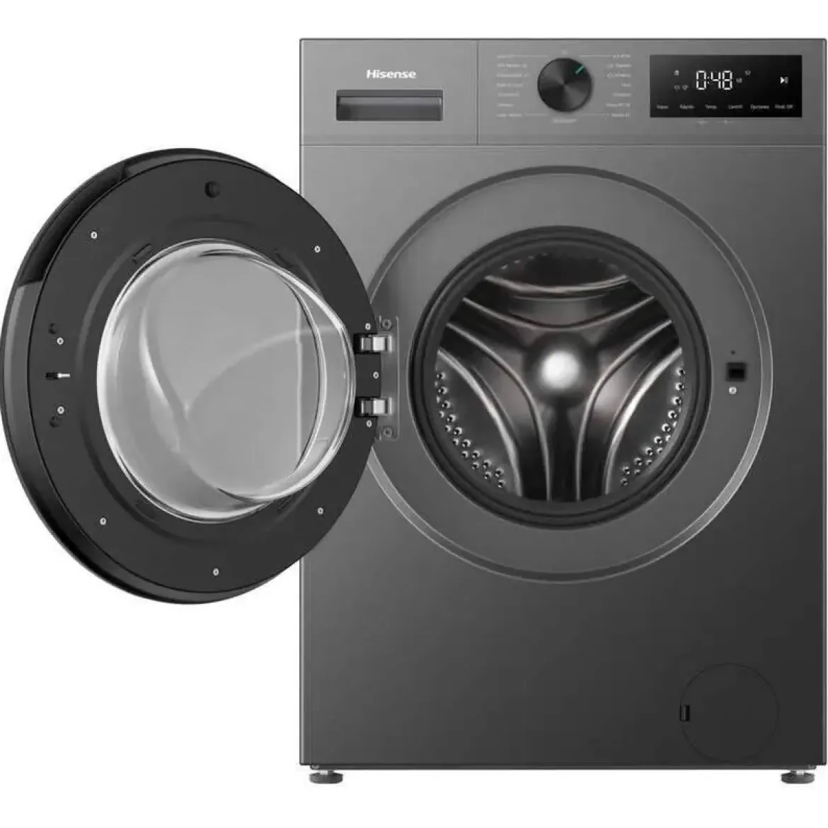Lavadora Hisense 9 Kg 1400 RPM Inox Clase AWF1I9042BTP2