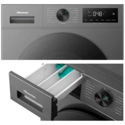 Lavadora Hisense 9 Kg 1400 RPM Inox Clase AWF1I9042BTP2