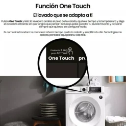 Lavadora Infiniton 9 Kg 1400 RPM Clase A con Vapor Care WMF94AWM