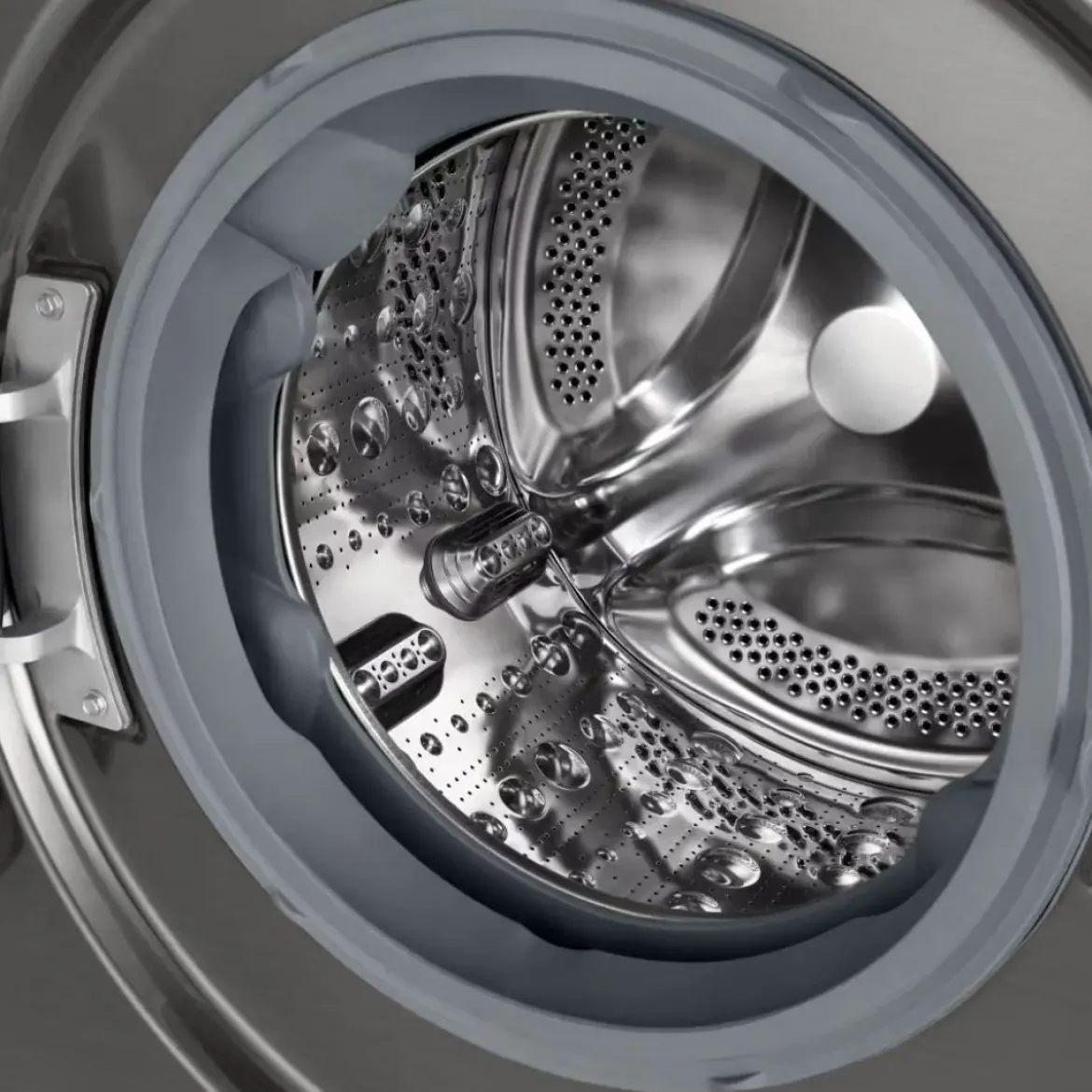 Lavadora LG 10.5kg 1400rpm Clase A con Vapor Steam+ Inox F4WR7010AGS