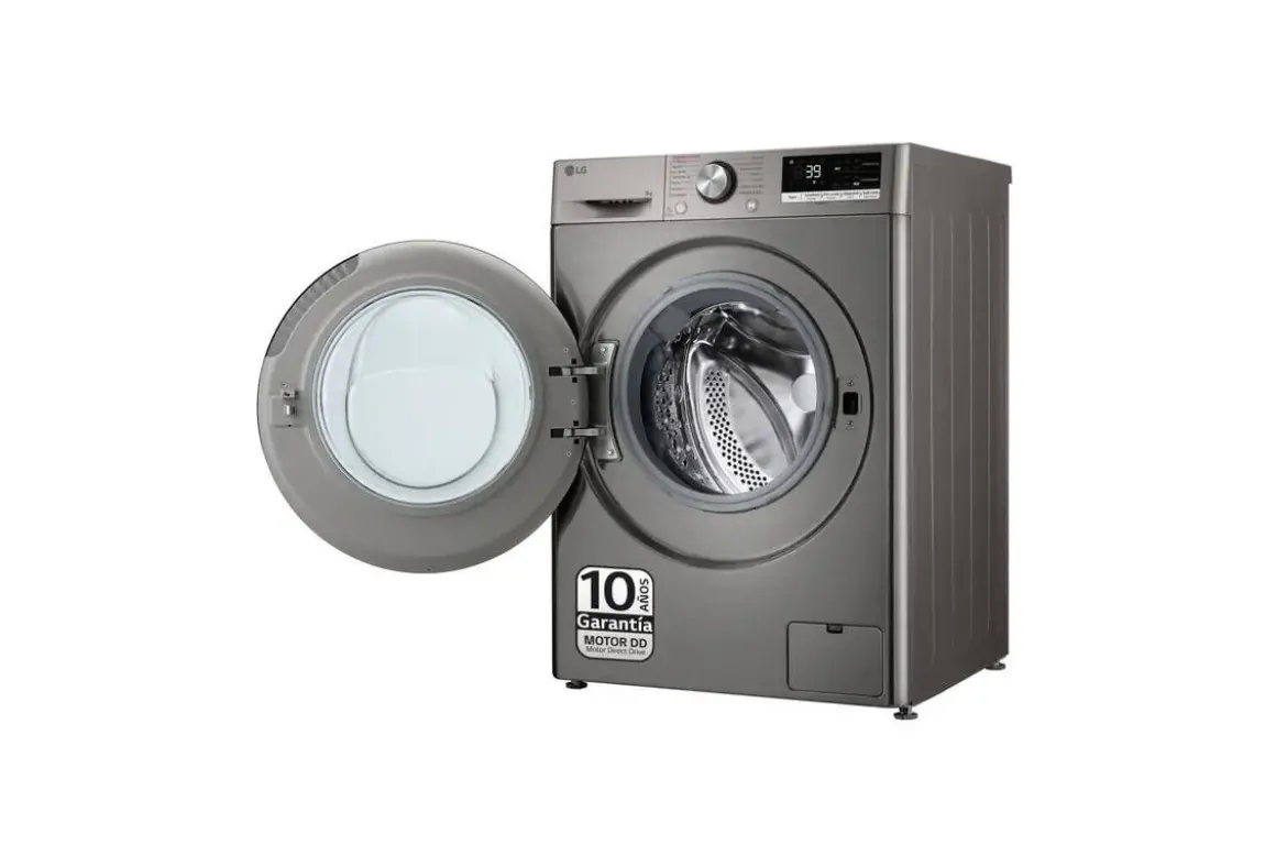 Lavadora LG 9 Kg. 1400 Rpm. Clase A-10% F4WR7009AGS