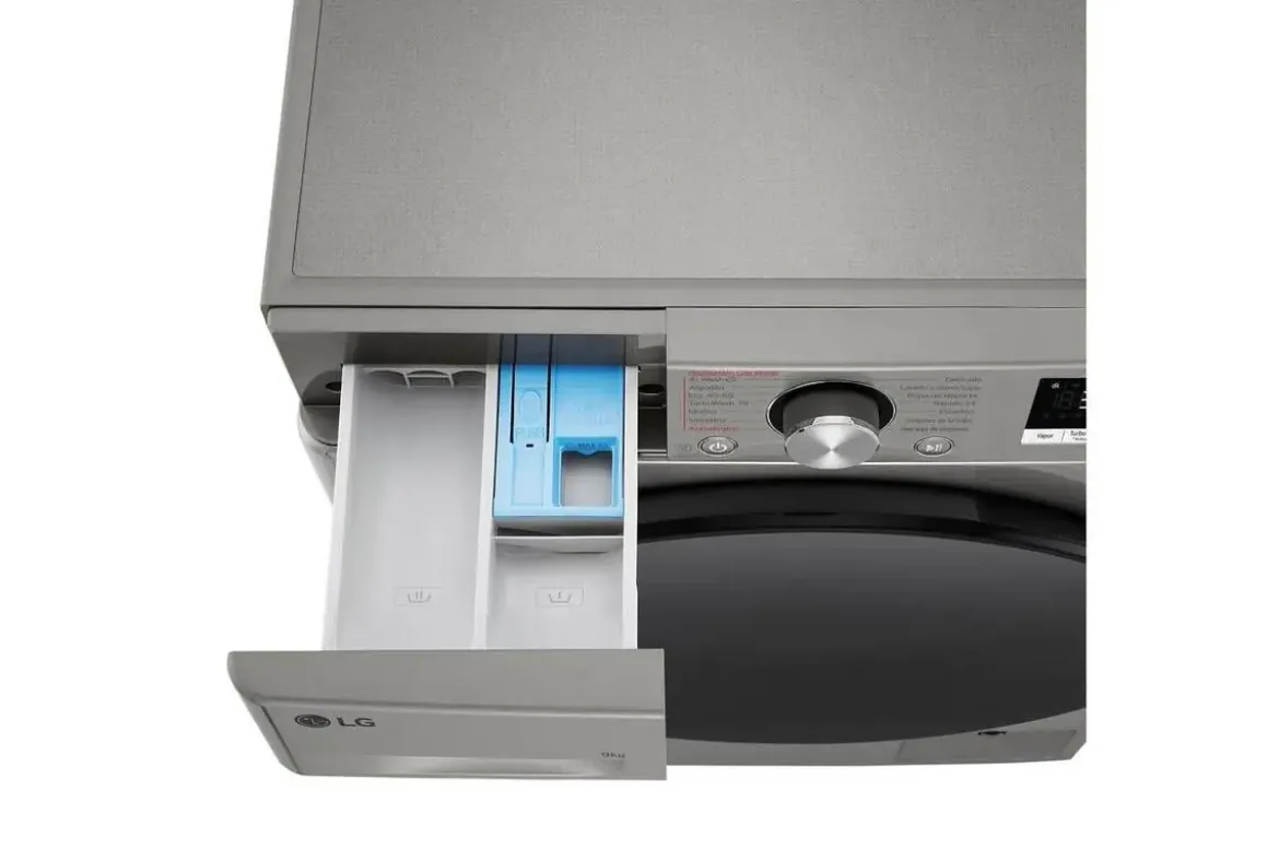 Lavadora LG 9 Kg. 1400 Rpm. Clase A-10% F4WR7009AGS