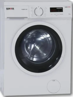 Lavadora Rommer 7kg 1200rpm Clase D 40cm POWER1207