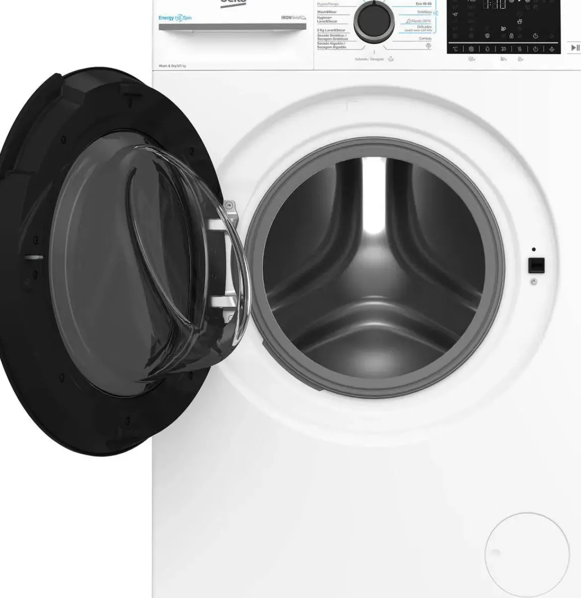 Lavadora Secadora BEKO 8+6 kg 1400 rpm SteamCure Inverter BM5DFT48437WB