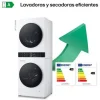 Lavadora Secadora Carga Frontal 12/10 Kg Inverter LG WT1210WWF