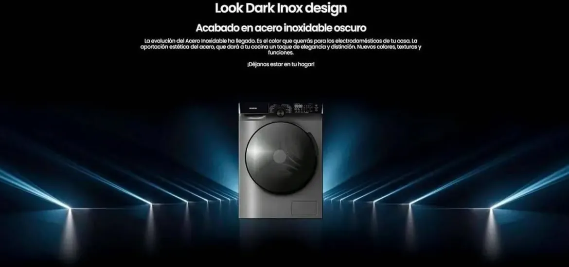 Lavadora Secadora 10/7 kg Clase A/D Motor Inverter Dark Inox INFINITON WSDK0A7D5DK