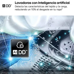 Lavadora-Secadora LG 8/5 kg 1400 rpm WiFi Steam W4X1085NWH
