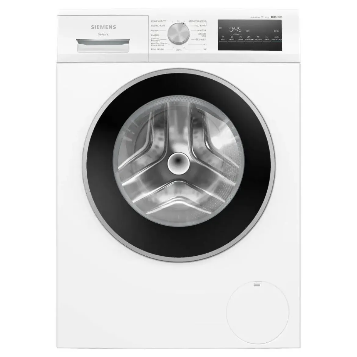 Lavadora SIEMENS 9 Kg 1400 RPM Clase A con smartFinish WM14N292EP