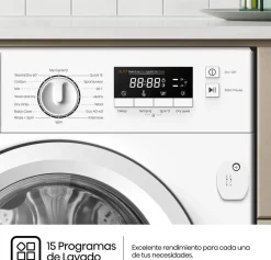 Lavasecadora Integrable 8/6 Kg 1400 RPM Hisense WD3M841BWIES