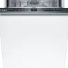 Lavavajillas 45 cm Integrable 9 Servicios Clase E Negro Infolight Blanco BOSCH SPV2HKX42E