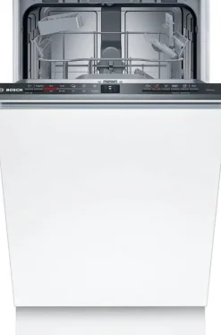 Lavavajillas 45 cm Integrable 9 Servicios Clase E Negro Infolight Blanco BOSCH SPV2HKX42E