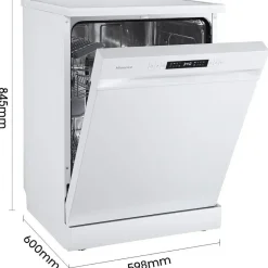 Lavavajillas HISENSE 13 Cubiertos Clase E HS622E10W