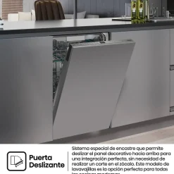 Lavavajillas Hisense Integrable 60cm 16 Servicios WiFi A+++ HV673A65