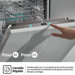 Lavavajillas Hisense Integrable 16 Cubiertos Clase D HV16D5
