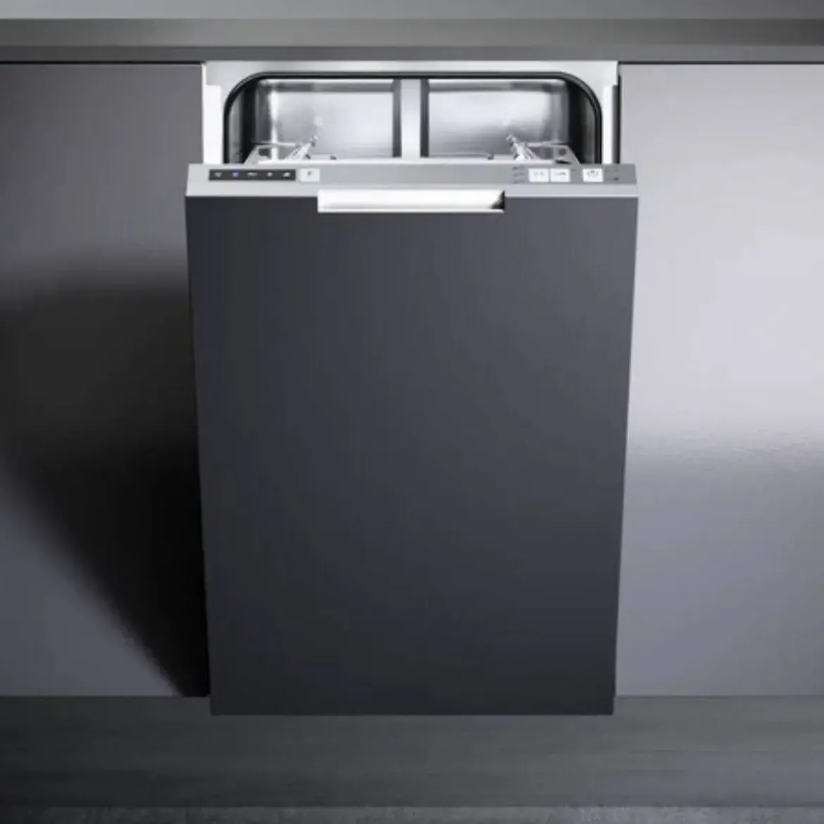 Lavavajillas integrable de 45 cm 9 cubiertos con 5 programas de lavado Negro TEKA 40782147